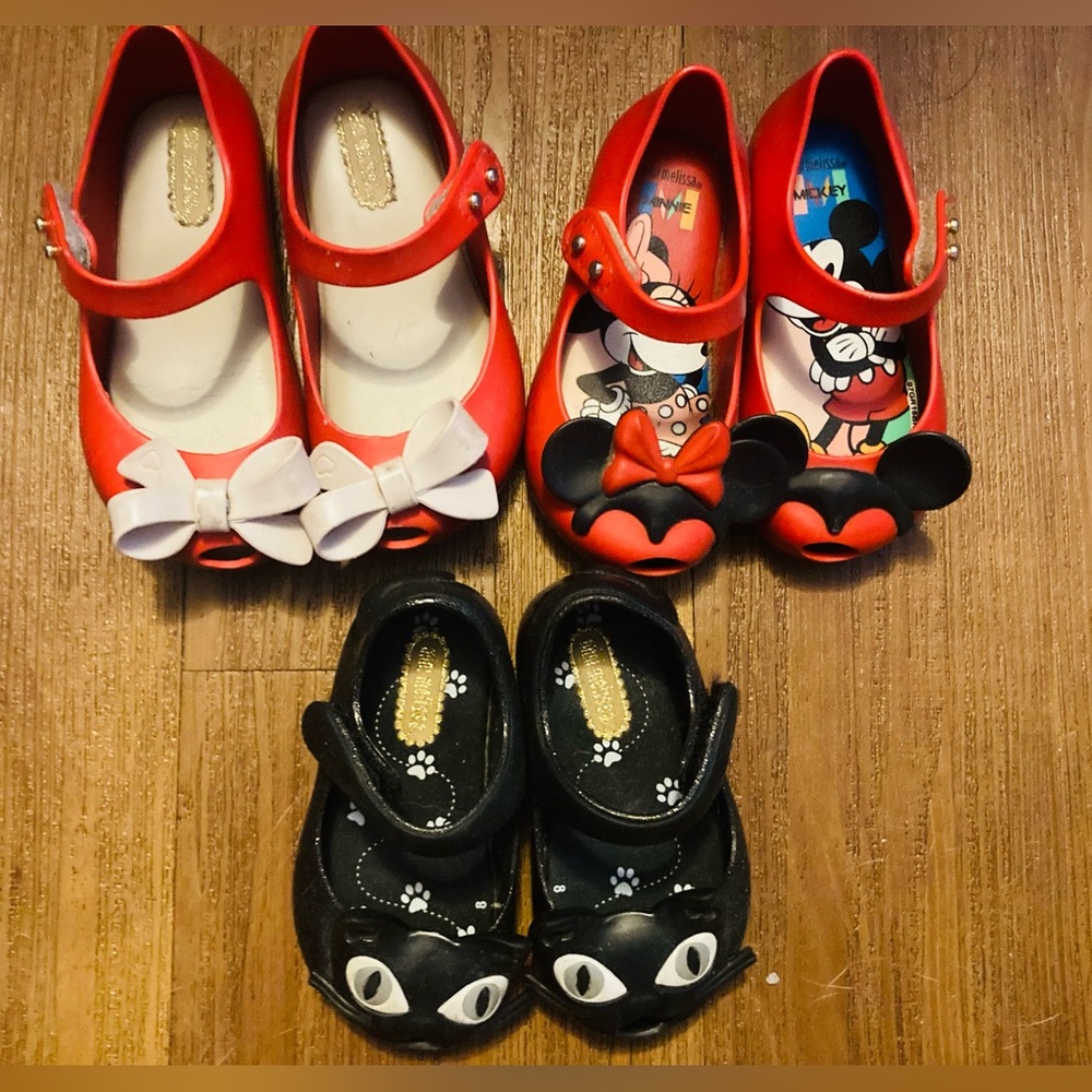 Mini Melissa Sizes 5, 6 & 7 baby/toddler